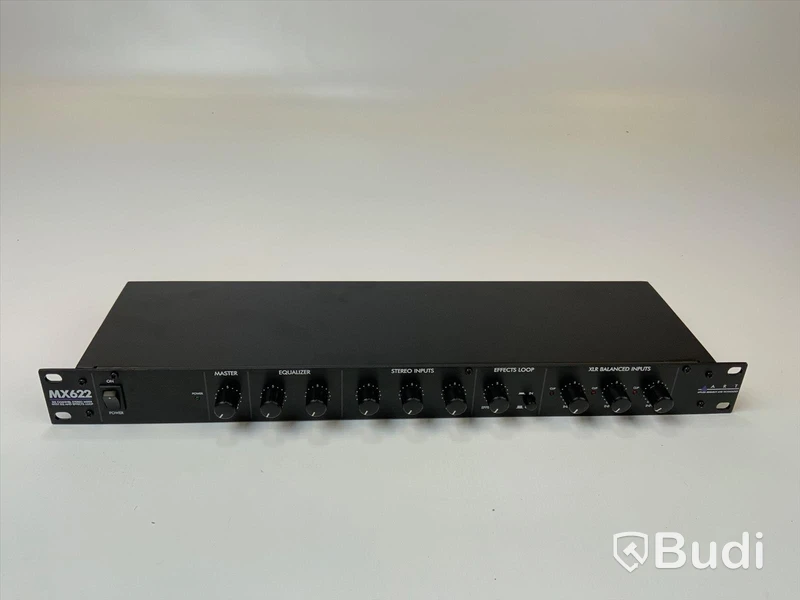 ART MX622 Sexkanalig stereobilder och effekt loop